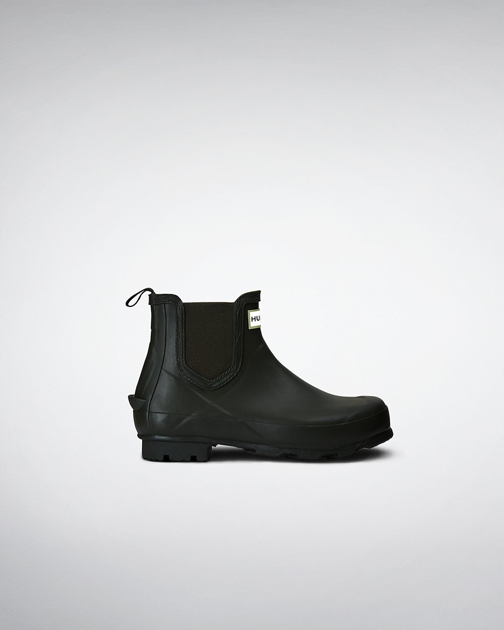 Hunter Norris Chelsea Boots - Online Sale Womens Dark Olive - YXRGOI259